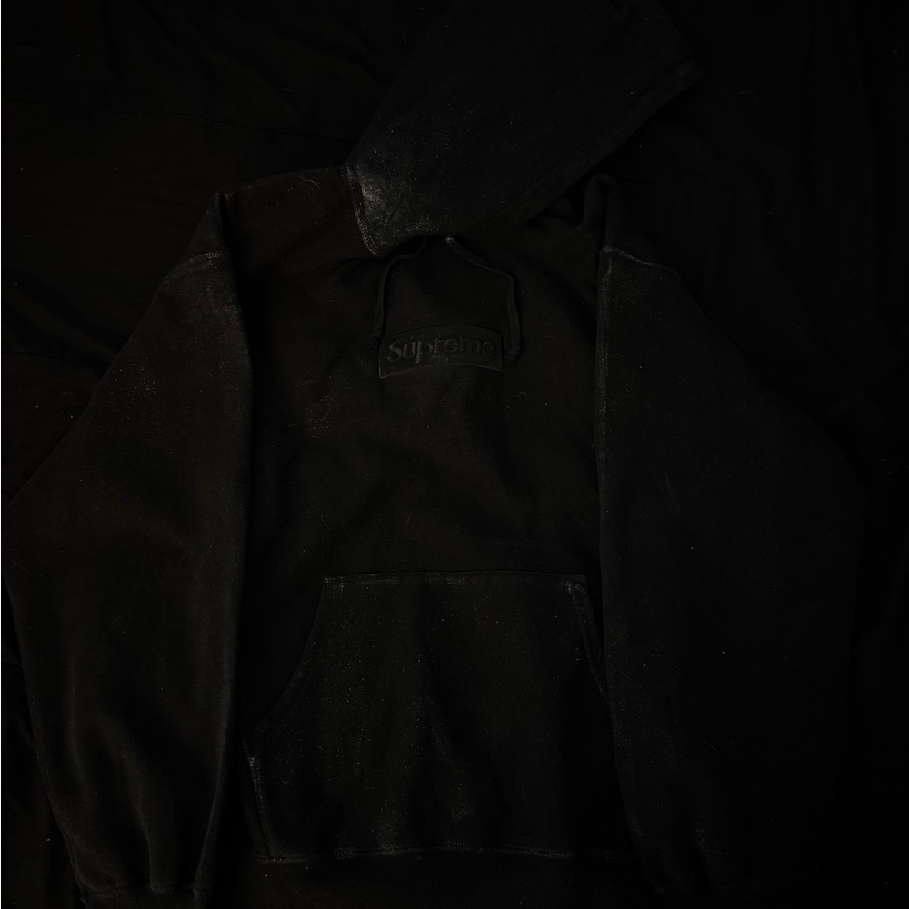 Supreme MM6 Maison Margiela Foil Box Logo Hooded Sweatshirt